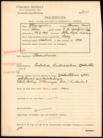 Applicant: Pflanzgraben, Hermann Israel; born 15.2.1915 in Česká Lípa (Czech Republic) ; single.