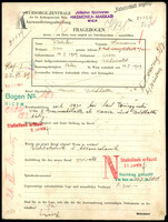 Applicant: Wechsler, Hermann; born 19.1.1909 in Vienna (Austria); married.