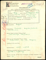 Applicant: Rosenbaum, Isak; born 19.9.1897 in Jassy (Romania); married.