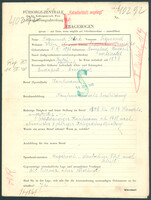 Applicant: Sterk, Sigmund; born 5.3.1875 in Bonyhad (Hungary); married.