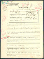 Applicant: Rosenberg, Bernhard; born 12.6.1888 in Sereth (Romania); married.