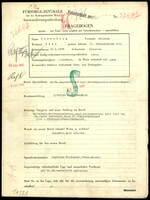 Applicant: Rosenblum, Wilhelm; born 30.10.1895 in Podgorze (Krakow, Poland); single.