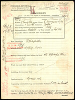 Applicant: Knoll, Samuel; born 1.6.1905 in Zabie (Ukraine); single.