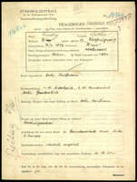 Applicant: Lustig, Arthur; born 17.2.1896 in Vienna (Austria); married.