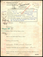 Applicant: Kofler, David; born 10.8.1885 in Konkolniki; married.