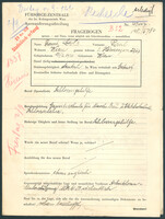 Applicant: Golz, Paul; born 10.2.1920 in Vienna (Austria); single.