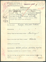 Applicant: Goldzweig, Pinkas; born 17.10.1894 in Zakroczym; married.