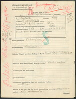 Applicant: Suschikky, Lilly; born 24.10.1914 in Vienna (Austria); single.