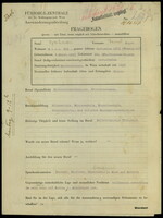 Applicant: Szabadi, Jenö; born 4.10.1893 in Pécs (Hungary); married.