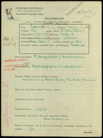 Applicant: Szamek, Hedwig; born 9.7.1898 in Innsbruck; divorced.