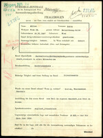 Applicant: Müller, Edith; born 24.6.1907 in Vienna (Austria); divorced.