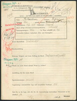 Applicant: Schachner, Sigmund; born 18.3.1887 in Zmigrod; married.