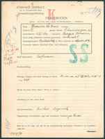 Applicant: Granierer, Leo Israel; born 15.3.1890 in Sadagora (Ukraine); married.
