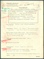 Applicant: Lagstein, Samuel; born 11.1.1883 in Gwozdziec (Ukraine); married.