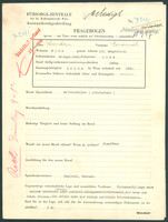Applicant: Landau, Emanuel; born 29.9.1920 in Vienna (Austria); single.