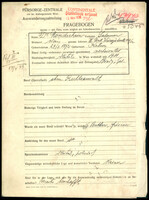 Applicant: Mondschein, Salomon; born 29.3.1892 in Katusz; married.