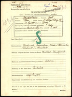 Applicant: Mondschein, Sali; born 10.9.1904 in Brody (Lʹvivsʹka oblastʹ, Ukraine); single.
