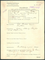 Applicant: Lang, Ida; born 13.12.1903 in Vienna (Austria); single.