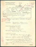 Applicant: Langberg, Ester; born 8.8.1915 in Buchach (Ukraine); single.