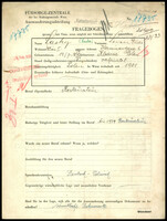 Applicant: Lasky (Laska), Leiser Elias; born 14.7.1875 in Klodava (Poland); married.