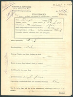 Applicant: Langer, Otto; born 23.2.1919 in Vienna (Austria); single.