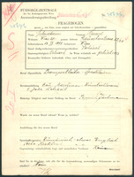 Applicant: Schneebaum, Heinrich; born 13.9.1892 in Vienna (Austria); married.