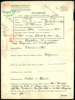 Applicant: Schnek, Josef; born 1.1.1898 in Jarosław (Poland); no status registered.
