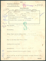 Applicant: Steiner, Karl; born 29.12.1887 in Pohořelice (Czech Republic); married.