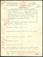 Applicant: Spiegelmann, Nathan David; born 12.11.1889 in Kolomea (Ukraine); married.