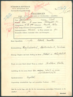 Applicant: Spielmann, Kurt; born 17.8.1900 in Hustopeče (Czech Republic) ; married.
