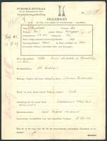 Applicant: Steinschneider, Hans; born 5.7.1904 in Vienna (Austria); single.