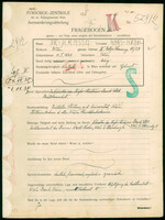 Applicant: Krassa, Hans Israel; born 11.1.1880 in Vienna (Austria); single.