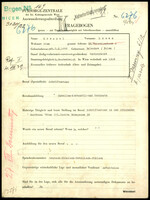 Applicant: Kreppel, Moses; born 3.10.1888 in Bolechow (Ukraine); married.