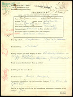 Applicant: Kritzmann, Abraham; born 19.6.1887 in Balta (Ukraine); married.