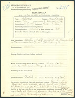 Applicant: Schwarz, Brane Berta; born 21.8.1907 in Uniz (Ukraine); no status registered.
