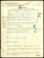 Applicant: Königfest, Mayer; born 24.2.1902 in Sevastopolʹ (Ukraine); married.