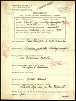 Applicant: Kormann, Markus; born 26.9.1885 in L'viv (Ukraine); married.