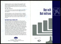 Bar och Bat mitsva