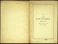 Ved Kantor Jacob Grossmann's begravelse : Søndag den 3. Februar 1935 (30. Schvat 5695).