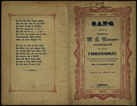 Sang afsjungen da grosserer M. L. Nathanson's portrait : blev ophængt in Carolinesskolen, som en Gave fra Skolens forhenværende Elever i Anledning af dens 30 Aars Stiftelsesdag, den 28. October 1840