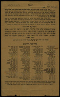 היות כי פה בעירינו : עמדו כת קלי דעת ... וחפצם ... להושיב פה קהילתינו ... את הרב מו"ה אביש האראוויטץ מרימיטע ... ובמוש"ק קרח ... התאספו ... בחשאי ... כתבו וחתמו כתב רבנות לקבל עליהם את הרב ... הנ"ל ... לזאת חשבנו ... ונאספנו יחד אנחנו ח"מ ... לאסור עלינו הוראתו של הרב הנ"ל ... יש לנו על האיסור 130 חתימות ...