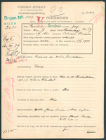 Applicant: Rosentvaic, Josef; born 2.7.1881 in Botosani (Romania); married.