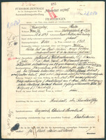 Applicant: Rosenzweig, Berta; born 18.11.1897 in Veľké Leváre (Slovakia); separate.
