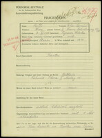Applicant: Roth, Elias Samuel; born 7.12.1906 in Tyrawa Wołoska (Poland); married.
