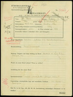 Applicant: Weiss, Ludwig; born 26.11.1902 in L'viv (Ukraine); single.