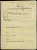 Applicant: Weiss, Wilh Isr; born 10.3.1874 in Bratislava (Slovakia); married.