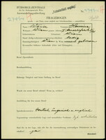 Applicant: Weisz, Hermine; born [no date] in Vienna (Austria); single.