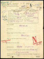 Applicant: Sternfeld, Leopold; born 15.9.1892 in Dunajská Streda (Slovakia); divorced.