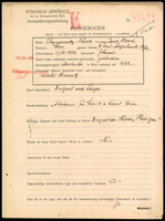 Applicant: Schampansky Schorr, Isak Hersch; born 17.12.1886 in Z︠H︡ytomyr (Ukraine); divorced.