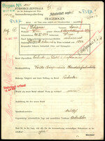 Applicant: Schaner, Moriz; born 26.11.1892 in Vienna (Austria); married.
